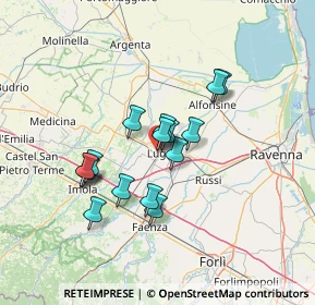 Mappa Via Francesco Petrarca, 48022 Lugo RA, Italia (11.08375)