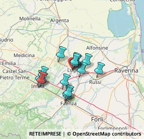 Mappa Via Francesco Petrarca, 48022 Lugo RA, Italia (9.285)