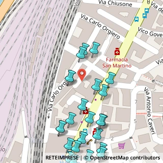 Mappa Via Bezzecca, 16151 Genova GE, Italia (0.068)