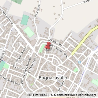 Mappa Via Vittorio Veneto, 8, 48012 Bagnacavallo, Ravenna (Emilia Romagna)