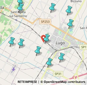 Mappa Via Canaletta, 48022 Lugo RA, Italia (2.5)