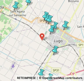 Mappa Via Canaletta, 48022 Lugo RA, Italia (2.40636)