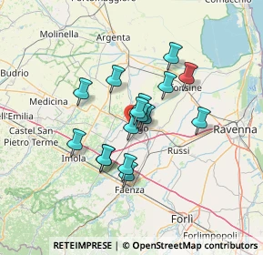 Mappa Via Canaletta, 48022 Lugo RA, Italia (10.03938)