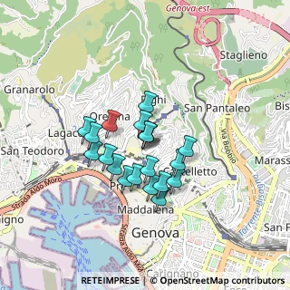 Mappa Via Consolazione, 16121 Genova GE, Italia (0.6335)