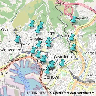 Mappa Via Consolazione, 16121 Genova GE, Italia (0.916)