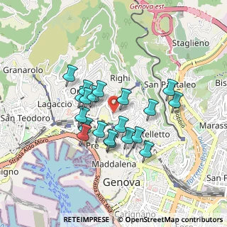 Mappa Via Consolazione, 16121 Genova GE, Italia (0.7235)
