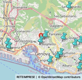 Mappa Via Consolazione, 16121 Genova GE, Italia (2.82615)