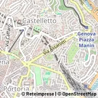 Mapa Genova