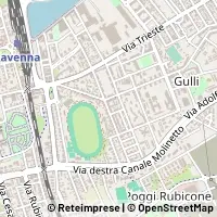 Mapa Ravenna