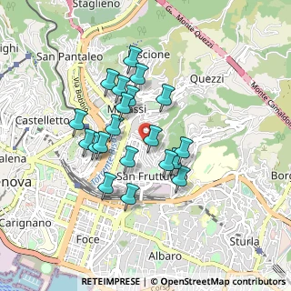 Mappa Via Rodolfo Savelli, 16143 Genova GE, Italia (0.7415)