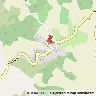 Mappa Via Ciano, 41059 Ciano MO, Italia, 41059 Zocca, Modena (Emilia Romagna)
