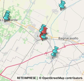 Mappa Via Piano Caricatore, 48022 Lugo RA, Italia (4.33636)