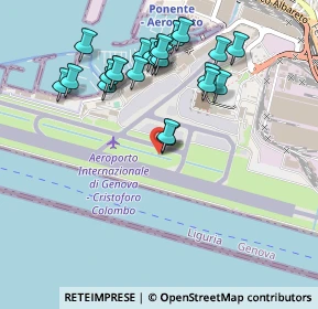 Mappa Aeroporto di Genova - Genova City Airport, 16154 Genova GE, Italia (0.4913)