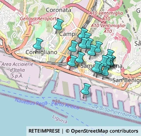 Mappa CENTRO COMMERCIALE FIUMARA SHOPPING & FUN, 16149 Genova GE, Italia (0.743)