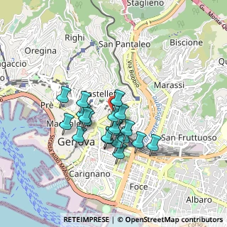 Mappa Via Curtatone, 16122 Genova GE, Italia (0.6935)