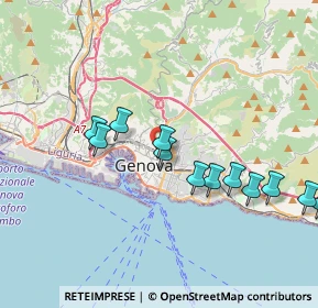 Mappa Via Curtatone, 16122 Genova GE, Italia (3.94083)