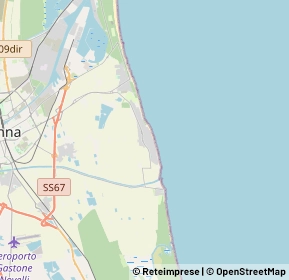 Mappa Viale virgilio, 48122 Lido Adriano RA, Italia (6.604)