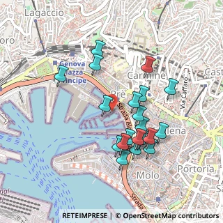Mappa Molo Ponte Morosini, 16126 Genova GE, Italia (0.4335)