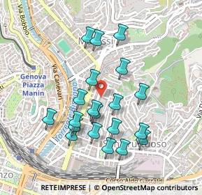 Mappa Via Ayroli, 16100 Genova GE, Italia (0.4385)