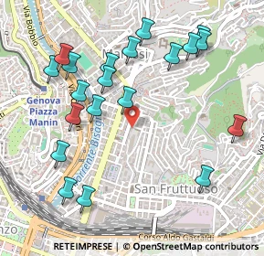 Mappa Via Ayroli, 16100 Genova GE, Italia (0.569)