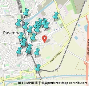 Mappa Via Carlo Levi, 48121 Ravenna RA, Italia (0.9495)