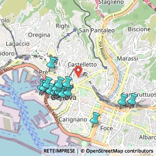 Mappa Via Palestro, 16122 Genova GE, Italia (1.00688)