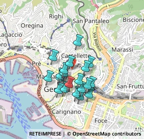 Mappa Via Palestro, 16122 Genova GE, Italia (0.6435)