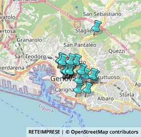 Mappa Via Palestro, 16122 Genova GE, Italia (0.9335)