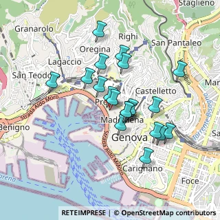 Mappa Piazza Fossatello, 16124 Genova GE, Italia (0.766)
