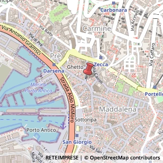 Mappa Via Lomellini,  5, 16100 Genova, Genova (Liguria)