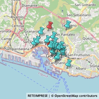 Mappa Via Lomellini, 16123 Genova GE, Italia (1.0205)