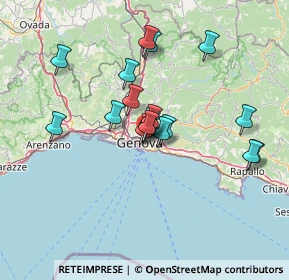 Mappa Via Marcello Durazzo, 16100 Genova GE, Italia (11.43333)