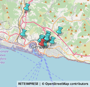Mappa Via Marcello Durazzo, 16100 Genova GE, Italia (1.74091)