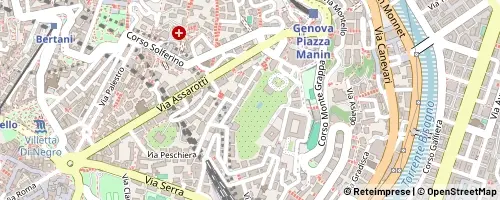 Mappa Genoa