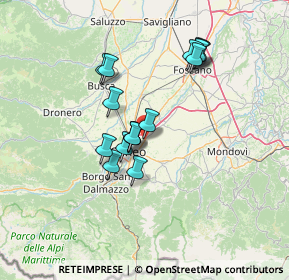 Mappa Via San Matteo, 12100 Cuneo CN (11.63313)