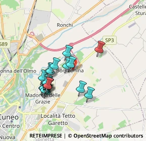 Mappa Via San Matteo, 12100 Cuneo CN (1.6245)