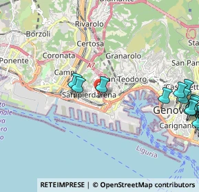 Mappa Corso Onofrio Scassi, 16149 Genova GE, Italia (3.24789)