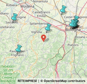 Mappa Via Tiola, 40053 Valsamoggia BO, Italia (22.10167)