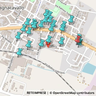 Mappa Via Bandiera, 48012 Bagnacavallo RA, Italia (0.265)