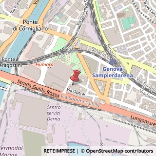 Mappa Via Operai, 80, 16149 Genova, Genova (Liguria)