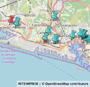 Mappa Centro Commerciale Fiumara, 16149 Genova GE, Italia (2.51063)