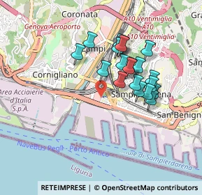 Mappa Via Operai, 16149 Genova GE, Italia (0.761)