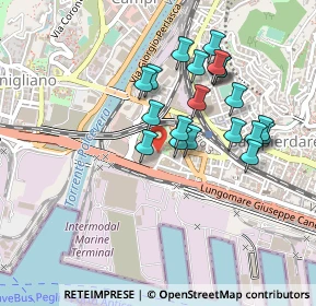 Mappa Via Operai, 16149 Genova GE, Italia (0.4105)