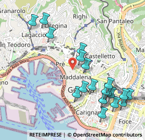 Mappa 16124 Genova GE, Italia (1.1515)