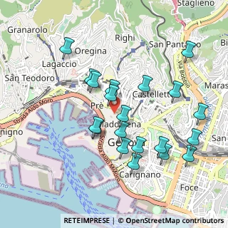 Mappa 16124 Genova GE, Italia (0.958)