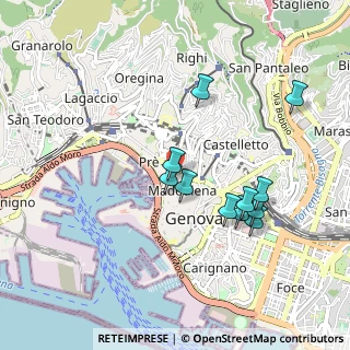 Mappa 16124 Genova GE, Italia (0.87727)