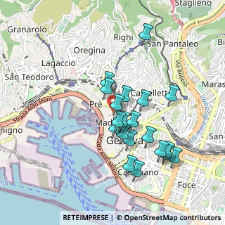 Mappa 16124 Genova GE, Italia (0.8345)