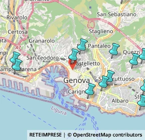 Mappa 16124 Genova GE, Italia (2.72231)