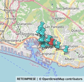 Mappa 16124 Genova GE, Italia (0.84)
