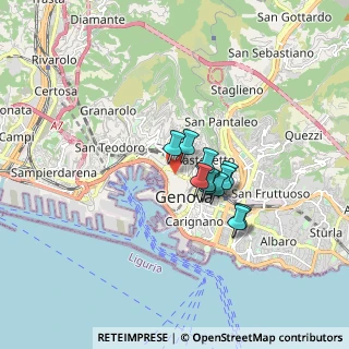 Mappa 16124 Genova GE, Italia (1.10182)